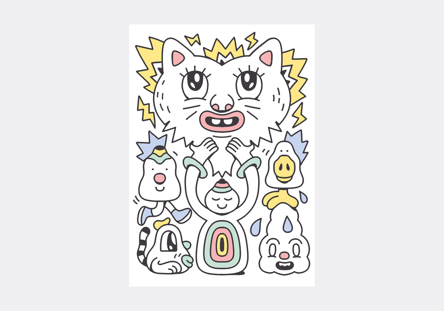 HAPPY IMAGINATION COLOURING BOOK