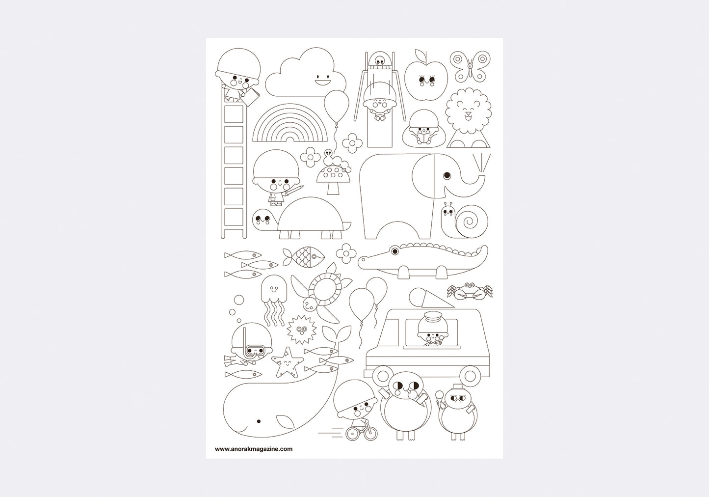 DOT Colouring Poster