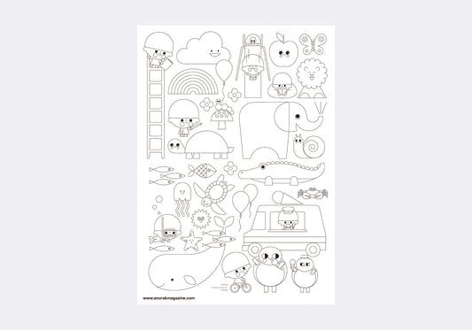 DOT Colouring Poster