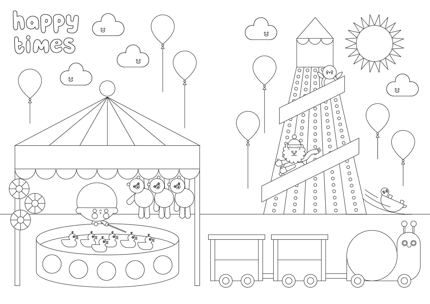 DOT - COLOURING BOOK