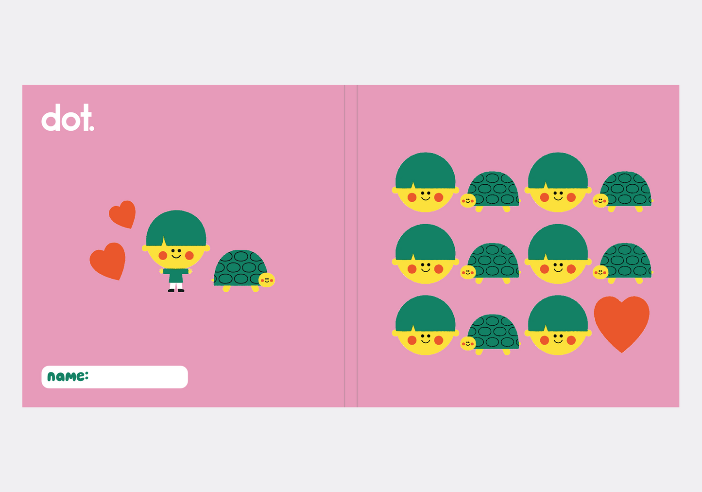 DOT NOTEBOOK & BOOKMARK