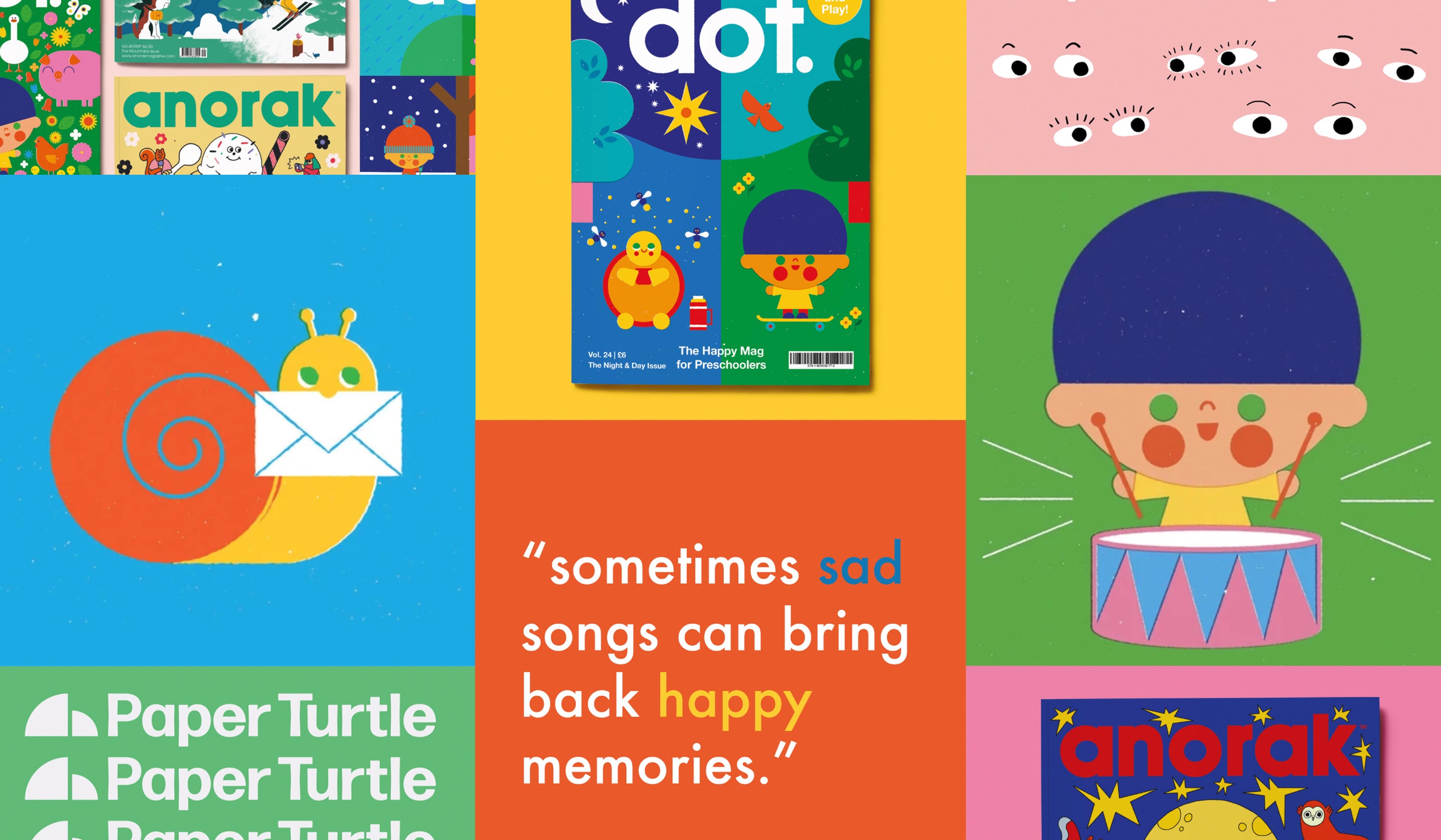 Magazines for kids, preschoolers, toddlers, children - Anorak and DOT