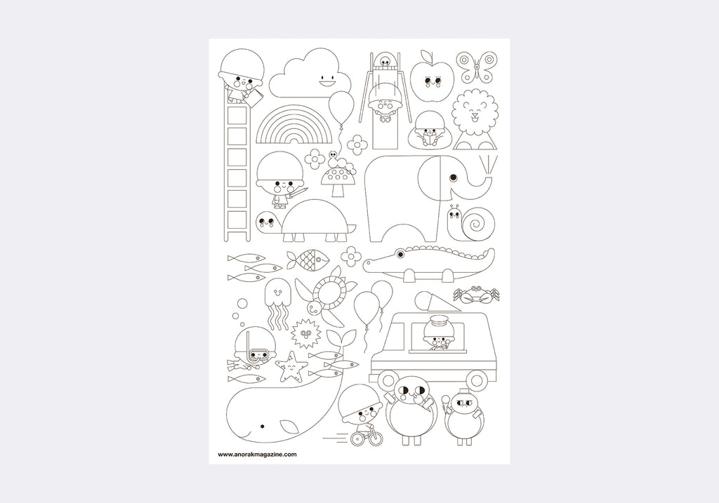 DOT Colouring Poster