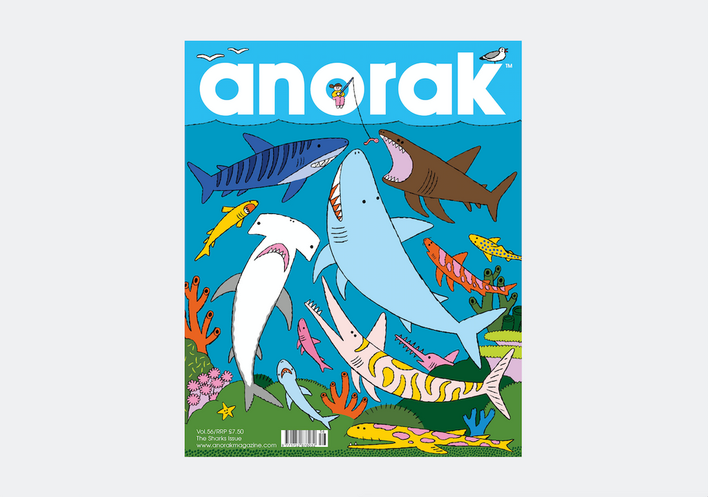 Magazines for kids - ANORAK - SHARKS - VOL 56